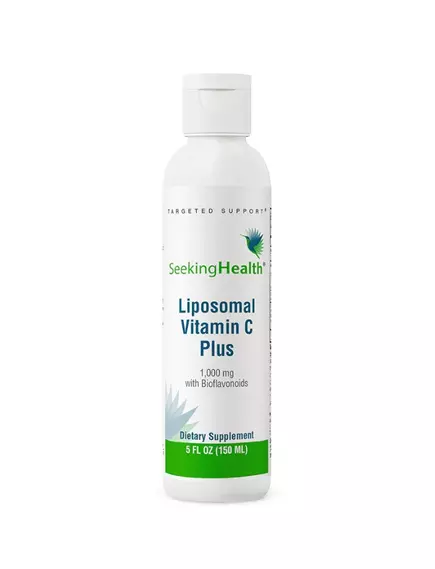 SEEKING LIPOSOMAL VITAMIN C PLUS / ЛІПОСОМАЛЬНИЙ ВІТАМІН С ПЛЮС БІОФЛАВОНІДИ 150 МЛ від магазину біодобавок nutrido.shop