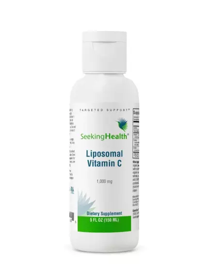 SEEKING HEALTH LIPOSOMAL VITAMIN C (FORMERLY OPTIMAL LIPOSOMAL VITAMIN C) / ЛІПОСОМАЛЬНИЙ ВІТАМІН C 150 МЛ від магазину біодобавок nutrido.shop