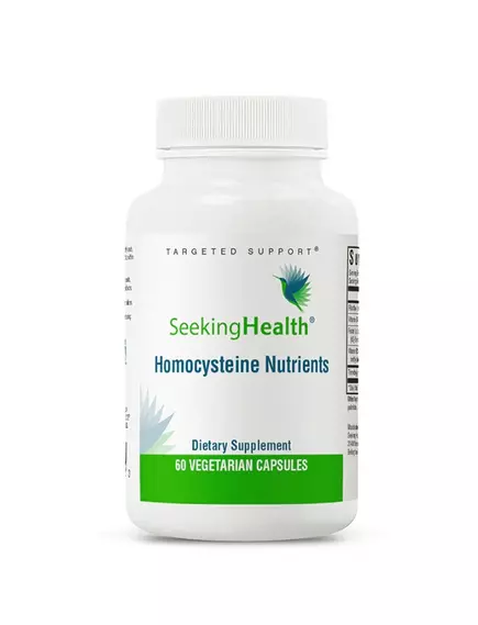 SEEKING HEALTH HOMOCYSTEINE NUTRIENTS (FORMERLY HOMOCYSTEX PLUS)) / ЗДОРОВИЙ РІВЕНЬ ГОМОЦИСТЕЇНУ 60 КАПСУЛ від магазину біодобавок nutrido.shop