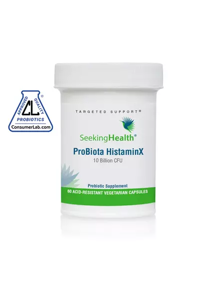 SEEKING HEALTH PROBIOTA HISTAMINX / ПРОБІОТИКИ БЕЗ ГІСТАМІНУ 60 КАПСУЛ від магазину біодобавок nutrido.shop