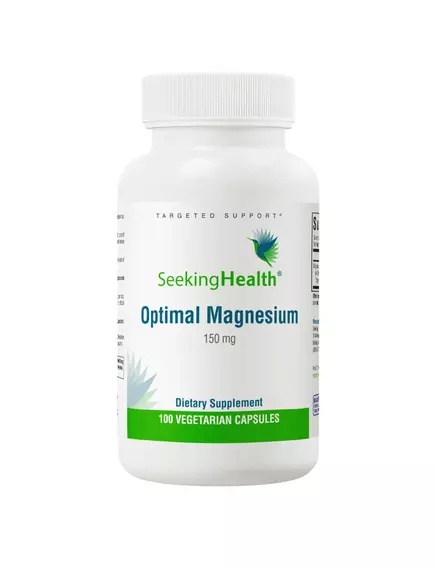 SEEKING HEALTH OPTIMAL MAGNESIUM / ОПТИМАЛЬНИЙ МАГНІЙ 100 КАПСУЛ від магазину біодобавок nutrido.shop