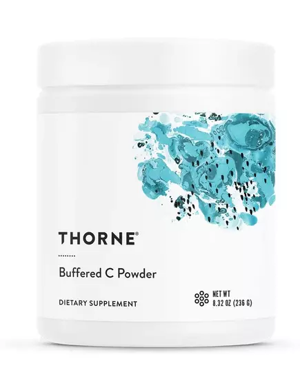 THORNE RESEARCH BUFFERED C POWDER / БУФЕРИЗОВАНИЙ ВІТАМІН С ПОРОШОК 236 Г від магазину біодобавок nutrido.shop