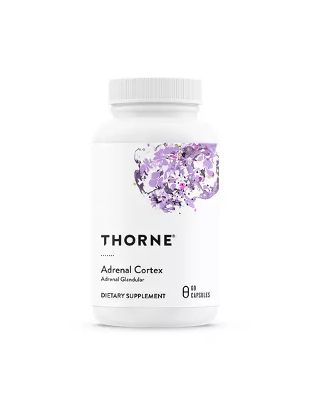 THORNE RESEARCH ADRENAL CORTEX / КОРА НАДНИРНИКІВ, 60 КАПС від магазину біодобавок nutrido.shop