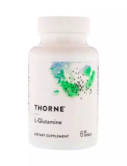 THORNE RESEARCH L-GLUTAMINE / Л-ГЛУТАМИН 90 КАПСУЛ від магазину біодобавок nutrido.shop