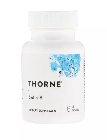 THORNE RESEARCH BIOTIN-8 / БІОТИН-8 60 КАПС від магазину біодобавок nutrido.shop