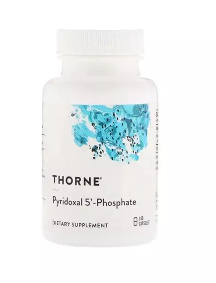 THORNE RESEARCH P-5-P PYRIDOXAL 5'-PHOSPHATE / ПІРИДОКСАЛЬ-5-ФОСФАТ B6 180 КАПС від магазину біодобавок nutrido.shop