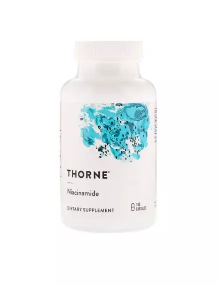 THORNE RESEARCH NIACINAMIDE / НІАЦИНАМІД 180 КАПС від магазину біодобавок nutrido.shop