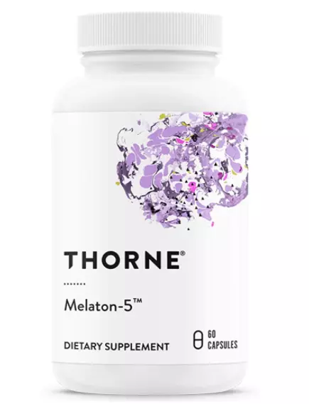 THORNE RESEARCH MELATON-5 / МЕЛАТОНІН 5 МГ 60 КАПС від магазину біодобавок nutrido.shop