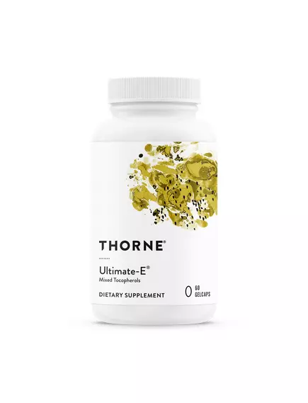 Thorne Research Ultimate-E / Витамин Е 60 капс в магазине биодобавок nutrido.shop