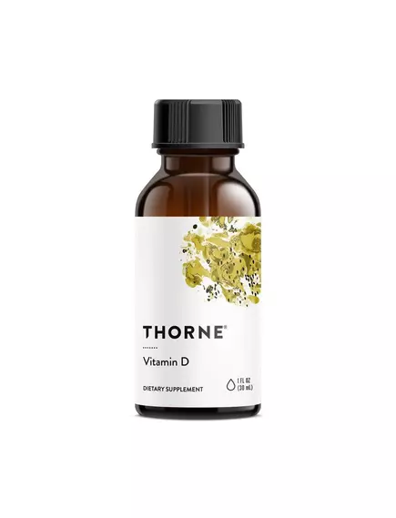 THORNE RESEARCH VITAMIN D LIQUID / ВІТАМІН Д РІДКИЙ 30 МЛ від магазину біодобавок nutrido.shop