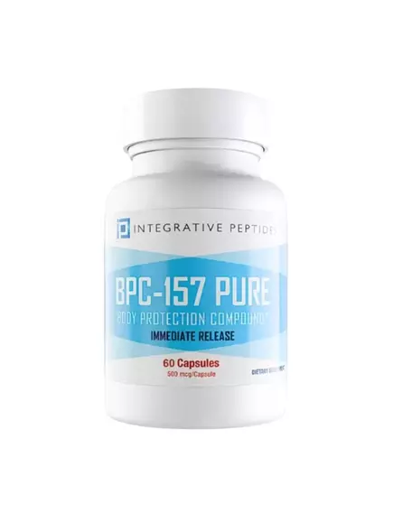 Integrative Peptides BPC-157 Immediate Release / Пептиди БПС-157 швидкого вивільнення 500 мкг 60 капсул в магазине биодобавок nutrido.shop