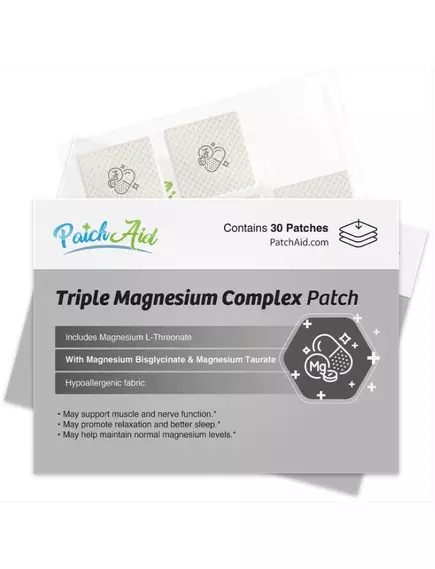 Patch Aid Triple Magnesium Complex / Патч Тройной комплекс магния 30 шт в магазине биодобавок nutrido.shop