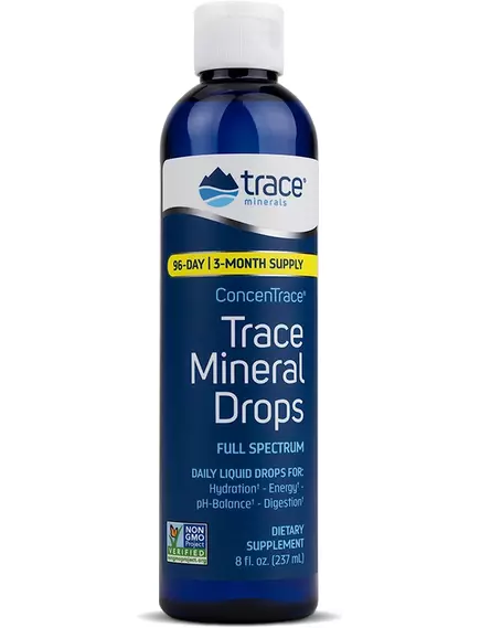 Комплекс іонних мінералів 237 мл / ConcenTrace, Trace Minerals в магазине биодобавок nutrido.shop