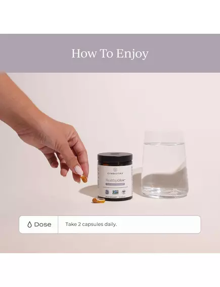 Cymbiotika Healthy Glow / Здорове сяйво і молодість шкіри 56 капсул, фото 3 від магазину біодобавок nutrido.shop