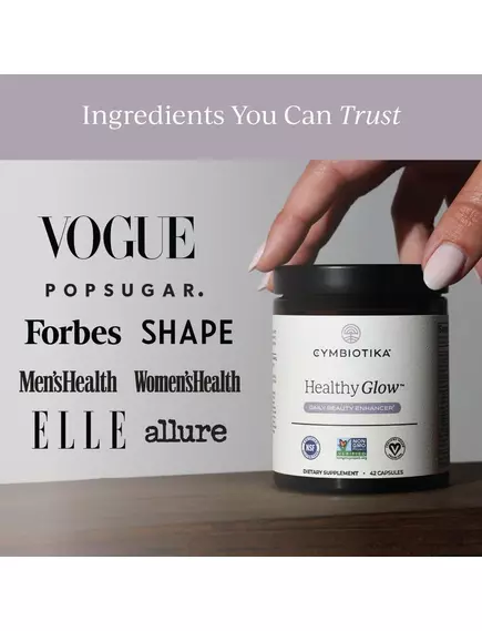 Cymbiotika Healthy Glow / Здорове сяйво і молодість шкіри 56 капсул, фото 7 від магазину біодобавок nutrido.shop