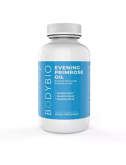 BodyBio Evening Primrose Oil / Масло примулы вечерней 90 гелей в магазине биодобавок nutrido.shop