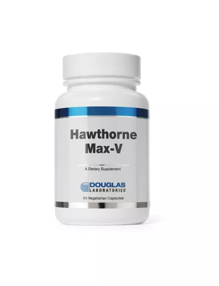 DOUGLAS HAWTHORNE MAX-V / ХОТОРН МАКС-В ЕКСТРАКТ ГЛОДУ 60 КАПСУЛ від магазину біодобавок nutrido.shop