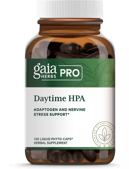GAIA HERBS PRO HPA AXIS DAYTIME / ДЕННА ПІДТРИМКА ЗДОРОВОЇ РЕАКЦІЇ НА СТРЕС 120 РІДКИХ ФІТО-КАПСУЛ від магазину біодобавок nutrido.shop