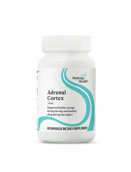 Seeking Health Adrenal Cortex / Кора надниркових залоз 60 капсул від магазину біодобавок nutrido.shop