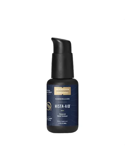 QUICKSILVER SCIENTIFIC NANOEMULSIFIED HISTA-AID™ / ЛІПОСОМАЛЬНА ФОРМУЛА ДЛЯ ЗНИЖЕННЯ ГІСТАМІНУ 50 МЛ від магазину біодобавок nutrido.shop