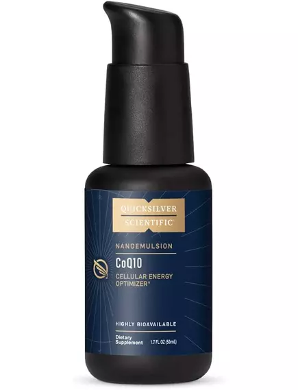 QUICKSILVER SCIENTIFIC NANOEMULSIFIED COQ10 / ЛІПОСОМАЛЬНИЙ КУ10 50 МЛ від магазину біодобавок nutrido.shop