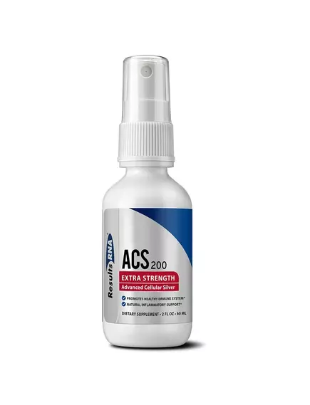 RESULTS RNA ACS 200 SILVER / СРІБЛО СПРЕЙ 60 МЛ від магазину біодобавок nutrido.shop
