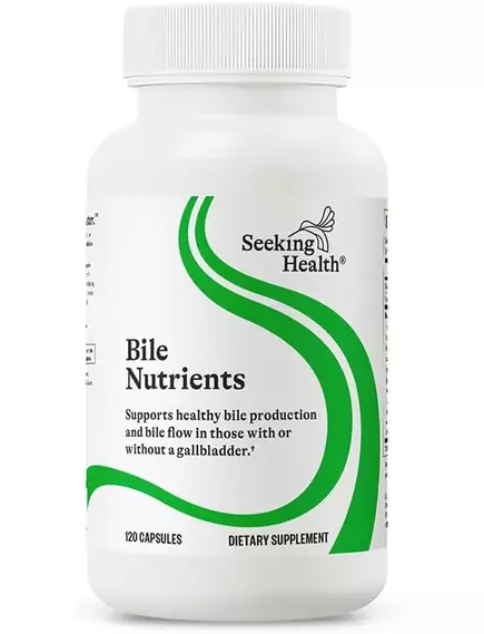 SEEKING ЗДОРОВ'Я GALLBLADDER NUTRIENTS / ПОЖИВНІ РЕЧОВИНИ ДЛЯ ЖОВТОГО МІХУРА 120 КАПСУЛ від магазину біодобавок nutrido.shop