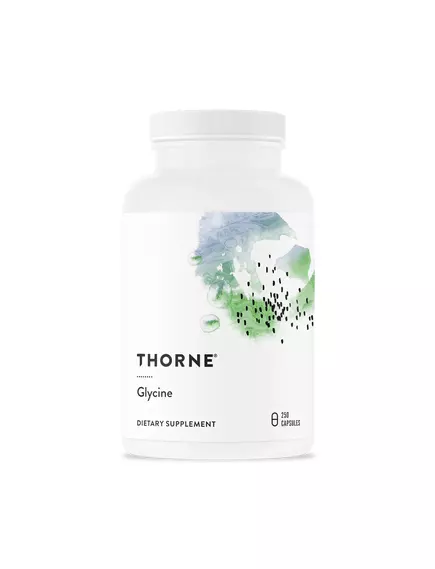 THORNE RESEARCH GLYCINE / ГЛІЦИН РОЗСЛАБЛЕННЯ ПРИ СТРЕСІ 250 КАПСУЛ від магазину біодобавок nutrido.shop