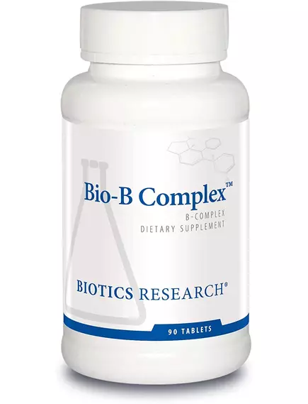 Biotics Research Bio-B Complex / Высокоэффективный комплекс витаминов группы Б 90 таблеток в магазине биодобавок nutrido.shop