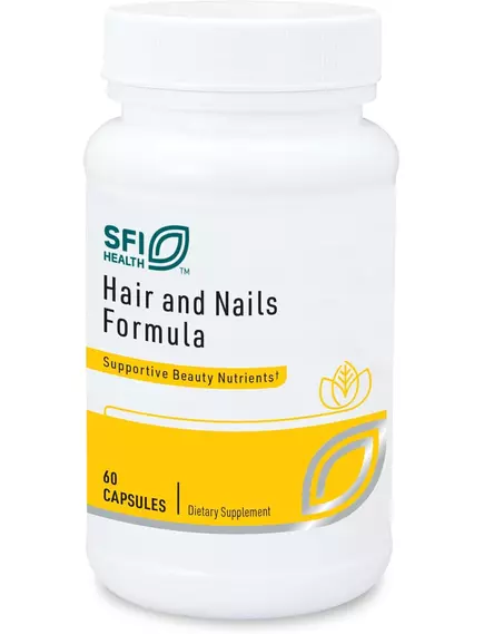 KLAIRE HAIR AND NAILS FORMULA / ФОРМУЛА ДЛЯ РОСТУ ВОЛОССЯ ТА НІГТІВ ІЗ БІОТИНОМ 10 МГ 60 КАПСУЛ від магазину біодобавок nutrido.shop