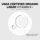 CodeAge Liquid Vitamin E+ / Ліпосомальний вітамін Е органік на МСТ олії 59,2 мл, фото 9 від магазину біодобавок nutrido.shop