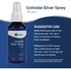 Колоїдне срібло 118 мл спрей / Colloidal Silver Spray, Trace Minerals, фото 3 в магазине биодобавок nutrido.shop