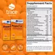 Trace Minerals Power Pak Orange / Вітамін C + електроліти + мультивітаміни Апельсин 30 саше, фото 2 в магазине биодобавок nutrido.shop