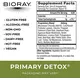 BIORAY PRIMARY DETOX ORGANIC / БІОРЕЙ ДЕТОКС ОРГАНІК 60 МЛ, фото 3 від магазину біодобавок nutrido.shop