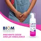 BIOM PROBIOTICS FEMININE INTIMATE FOAM WASH / ПІНКА ДЛЯ ІНТИМНОЇ ГІГІЄНИ 150 МЛ, фото 2 від магазину біодобавок nutrido.shop