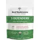 REAL MUSHROOMS 5 DEFENDERS / ОРГАНІЧНИЙ ГРИБНИЙ КОМПЛЕКС 5 ЗАХИСНИКІВ 45 ГРАМІВ від магазину біодобавок nutrido.shop
