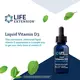 Life Extension Vitamin D3 Liquid / Вітамін Д3 50 mcg (2000 МО) 29,57 мл, фото 4 в магазине биодобавок nutrido.shop