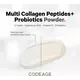 CodeAge Multi Collagen Peptides + Probiotics Powder / Мультиколагенові пептиди + пробіотики 300 г¶, фото 3 від магазину біодобавок nutrido.shop