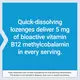 Life Extension Vitamin B12 Methylcobalamin / Вітамін Б12 Метилкобаламін 5 мг 60 пастилок, фото 7 в магазине биодобавок nutrido.shop