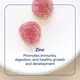 Trace Minerals Zinc Gummies / Цинк смак бузина 60 жувальних мармеладок, фото 3 в магазине биодобавок nutrido.shop