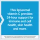 Life Extension Vitamin C 24-Hour Liposomal Hydrogel Formula / Вітамін C 24-годинної дії 60 таблеток, фото 7 від магазину біодобавок nutrido.shop