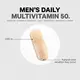 CodeAge Men's Daily Multivitamin 50 / Мультивітамінний комплекс для чоловіків віком від 50 років 30 капсул, фото 5 від магазину біодобавок nutrido.shop