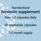 Life Extension Forskolin / Форсколін підтримка клітинної енергії 10 мг 60 капсул, фото 4 від магазину біодобавок nutrido.shop