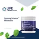 LIFE EXTENSION GUMMY SCIENCE MELATONIN / МЕЛАТОНІН 3 МГ 60 ЖУВАЛЬНИХ ЦУКЕРОК, фото 5 від магазину біодобавок nutrido.shop